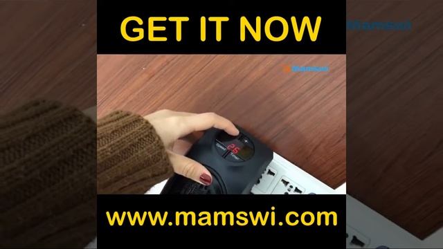 Handy Air Heater | Portable Electric Fan Heater | Wall-Outlet Warm Blower | Heater for Office Home смотреть онлайн