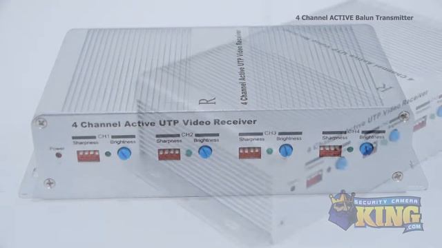 Unboxing - Balun-TP401R - 4 Channel ACTIVE Balun Receiver смотреть онлайн