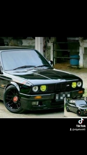 1991 BMW в чёрном 3 серии смотреть онлайн