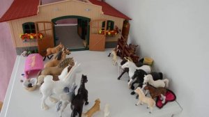Новая лошадь в конюшне Schleich