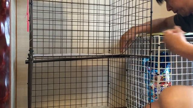 簡単DIY｜猫たんのおすすめ格安キャットタワー＋犬ケージ作り方③補強 смотреть онлайн