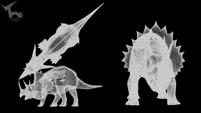 Dino TheSaurus : Model A029 Agathaumas sylvestris смотреть онлайн