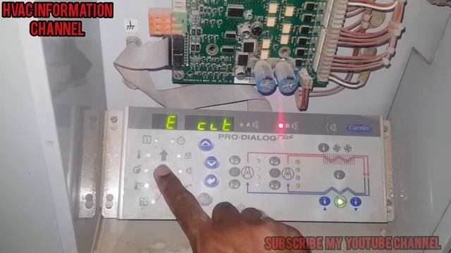 30ra Carrier Chiller Setpiont Change/pro Dialog Display/how To Change Setpiont Carrier Chiller