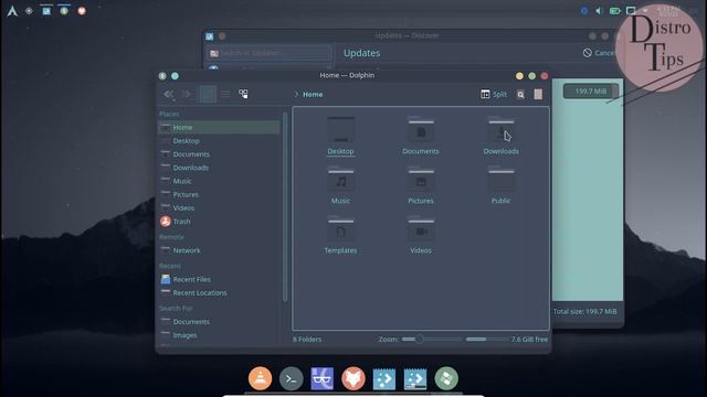KDE neon 5.25.5.KDE plasma 5.25.5.KDE plasma customization. смотреть онлайн