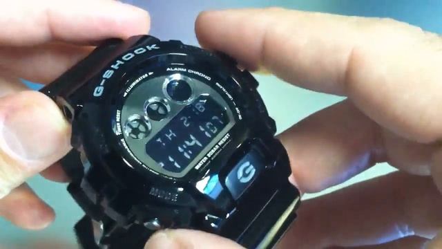 Casio G-Shock DW-6900 Mirror-Metallic Watch DW6900NB-1 смотреть онлайн