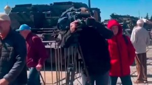 Москва, Поклонная гора, обзор натовской техники, трофеи армии России