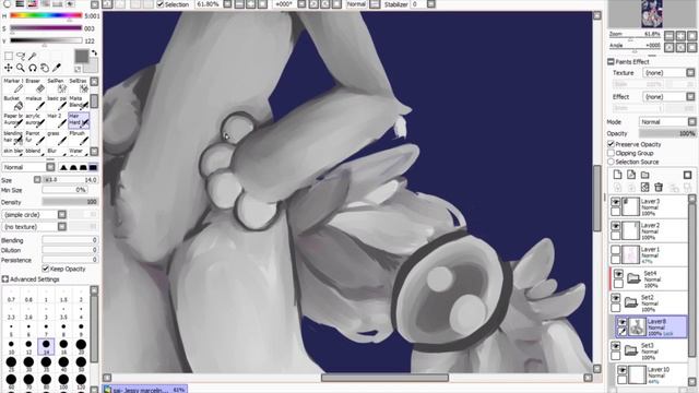 Speedpaint SAI смотреть онлайн