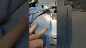 как подшить классические брюки потойным швом на бытовой швейной машине