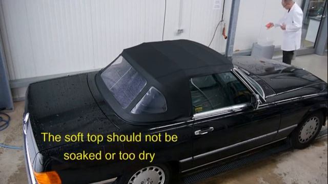 Express Convertible Fabric Soft Top Care Kit Clean Protect Mercedes Benz R 107 SL смотреть онлайн