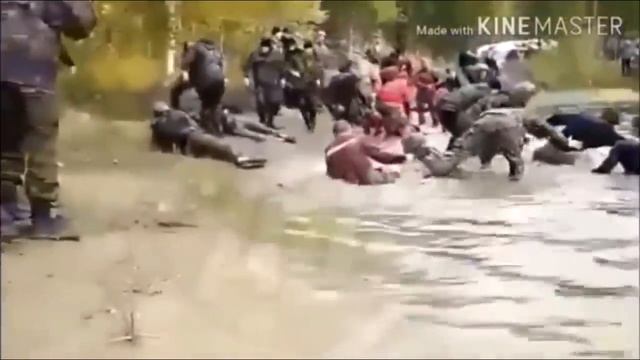 Сдача на карповый берет у Росгвардейцев. Двое карателей утонуло смотреть онлайн
