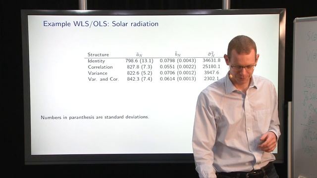 02417 Lecture 2 part C: Weighted least squares смотреть онлайн