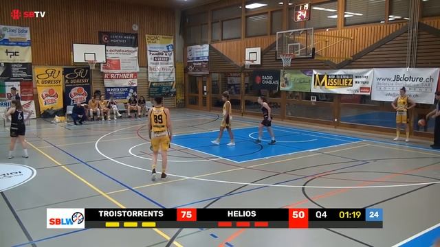 SB League Women - Day 9: TROISTORRENTS vs. HELIOS смотреть онлайн