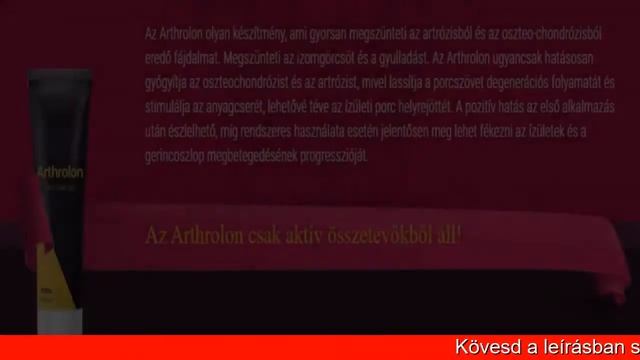 Arthrolon Gel Forum - jelenlegi felhasználói vélemények 2019 – összetevők, vélemények смотреть онлайн