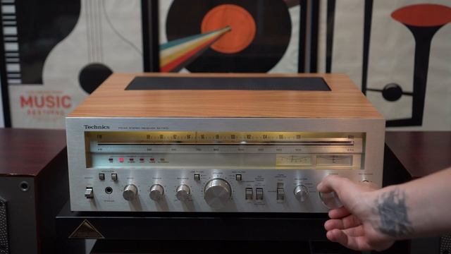 Technics SA-T470 Vintage Stereo Amplifier & Receiver made in Japan - Warranty! смотреть онлайн