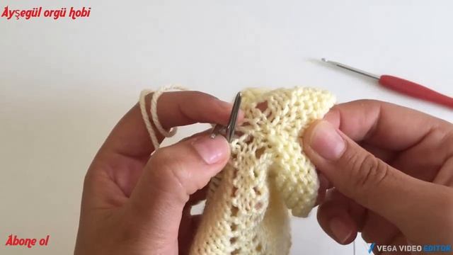 1 YUMAKTAN YAKADAN BAŞLAMA BEBEK YELEĞİ✅BİM in İPİ ILE DİKİŞSİZ BAŞTAN SONA BEBEK YELEĞİ ANLATIMI смотреть онлайн