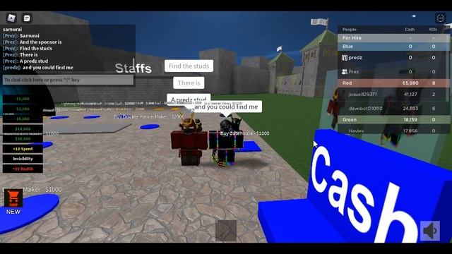 sponsor 4 find the studs in roblox смотреть онлайн