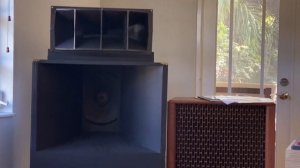 Ampex AG350 via Altec VOT A7,  416-8A and 802-8D, 511B horn
