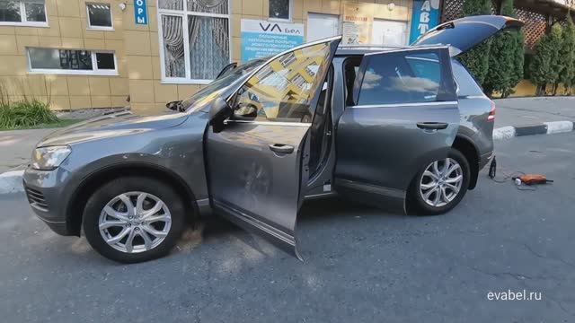 Volkswagen Touareg 2е поколение eva коврики в салон и багажник нестандарт evabel.ru 8800-222-48-45 смотреть онлайн