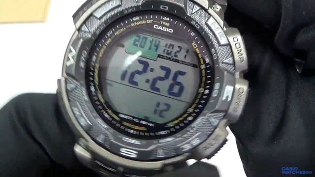 Casio - Pro Trek PRG-240T-7ER смотреть онлайн