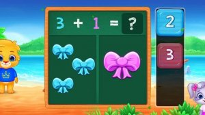 Учимся сложению. Примеры для малышей♥️ Учим числа. Мультик для малышей