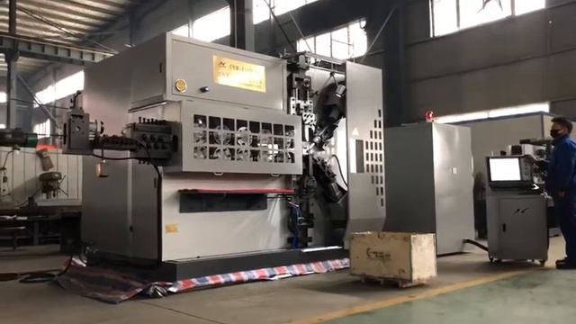 CSM-6160CNC Spring Coiling Machine-Twist Cut смотреть онлайн