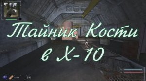 ОП 2.2 Тайник Кости в Х-10. Находим телепортатор. Микроскоп Сахарову.