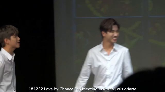 181222 Love by Chance Fan Meeting in Korea - PerthSaint & MeanPlan / #2wish (Lipstick Game) смотреть онлайн