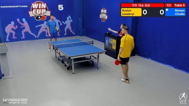 03:30 Лазебный Руслан 3-1 Чуйко Роман стол 5 ЮГ-6 17.08.22 смотреть онлайн