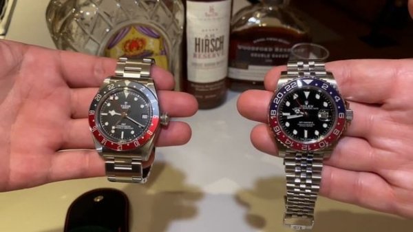 Rolex GMT Master II (Pepsi) -vs- Tudor Black Bay GMT (Diet Pepsi)