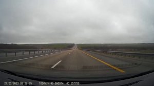 Воронеж-Пятигорск ч1 27-03-2023 (timelapse 4x)