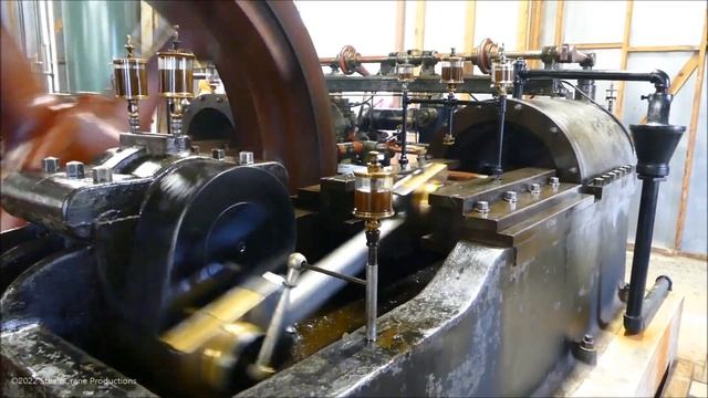 150 Hp Miller Gas Engine with Weird Valve Gear - Coolspring Power Museum смотреть онлайн