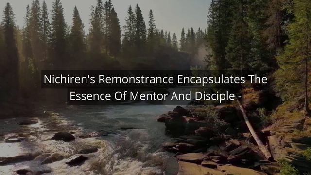 Nichiren's Secret Message | Nichiren Buddhism смотреть онлайн