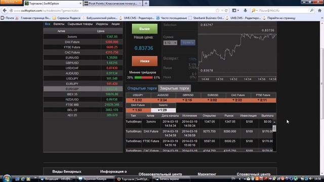 Бинарные опционы Стратегия точки Пивот смотреть онлайн