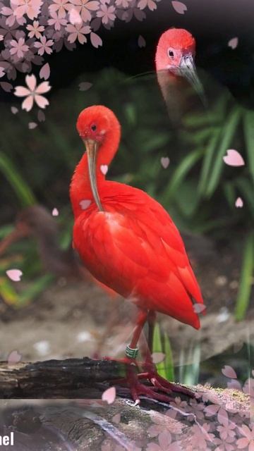 scarlet ibis bird #shorts #short смотреть онлайн