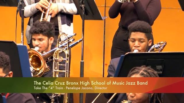 Celia Cruz Bronx HS of Music Jazz Band-2019 Lehman College Johnny Pacheco Jazz Festival смотреть онлайн