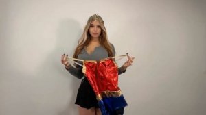 _SEXY_ Wonder woman COSPLAY  TRY ON HAUL