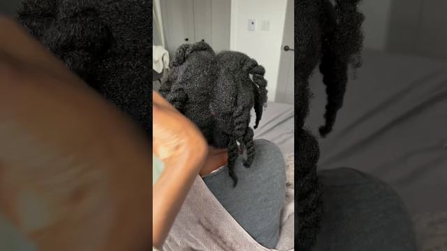 Elle n’aime pas ses cheveux crépus? #naturalhair #hairgrowth #haircare смотреть онлайн