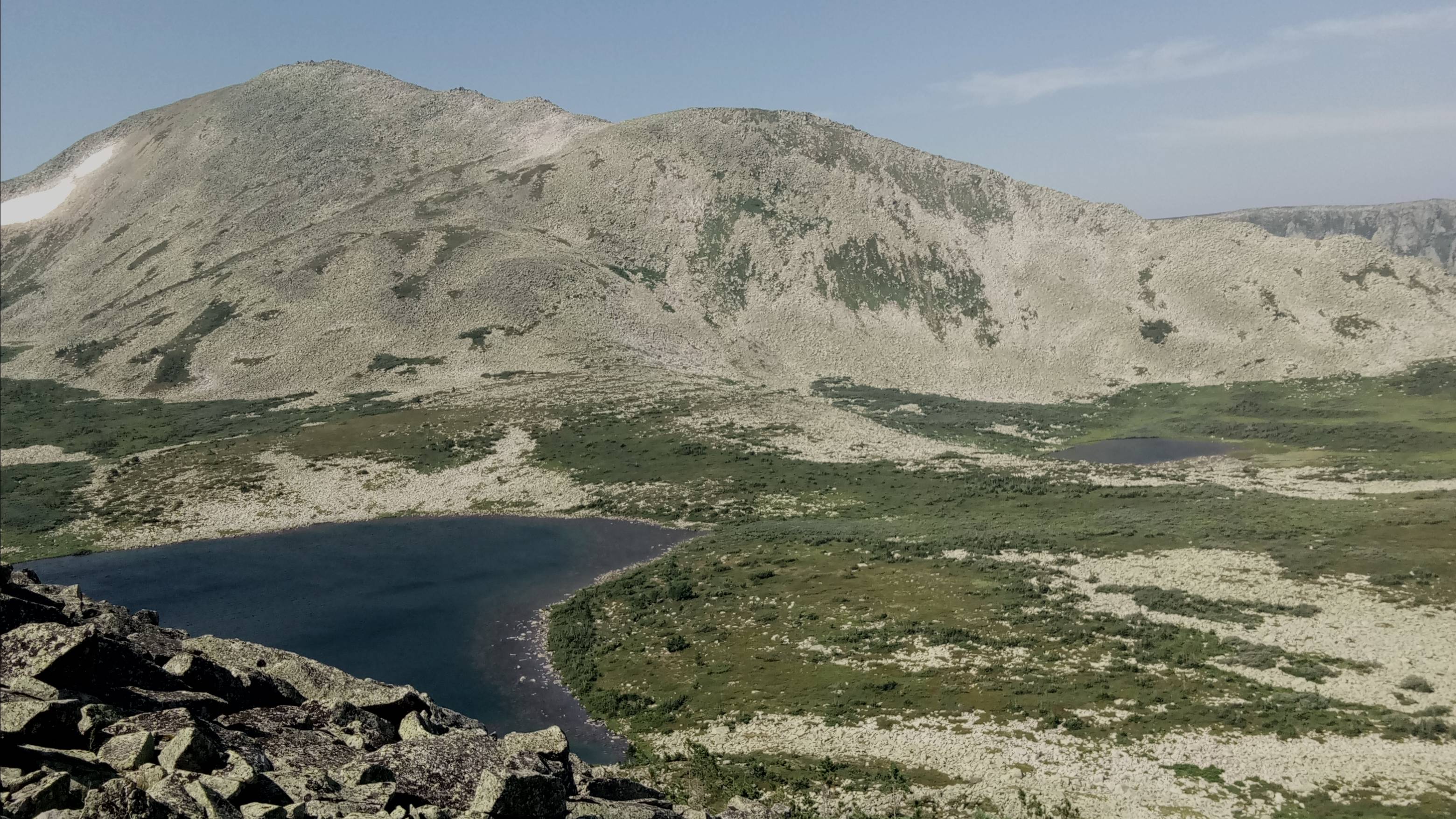 Верхняя Березовая - гора Обзорная - перевал Сургас - Терень-Казырский хребет - Балыксу
