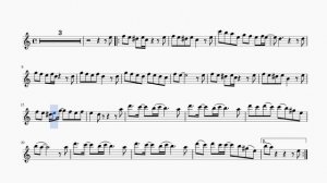 Мелодия из к/ф «Джентельмены удачи». Минус для альт саксофона