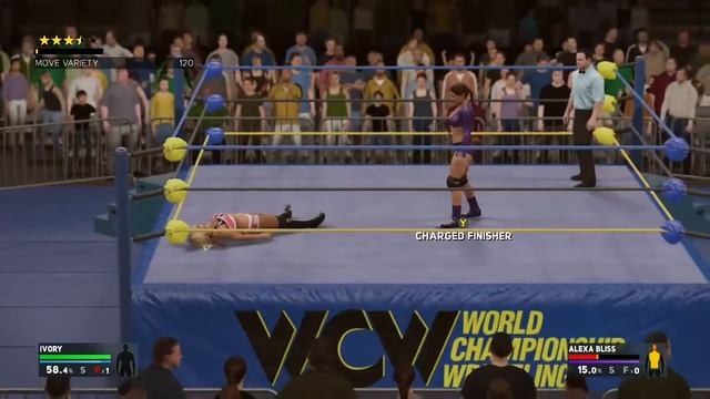 Ivory vs Alexa Bliss смотреть онлайн