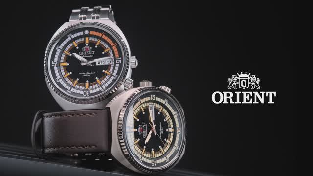 Винтажные Orient NEO CLASSIC Sporty Automatic RA-AA0E05B, RA-AA0E06B смотреть онлайн