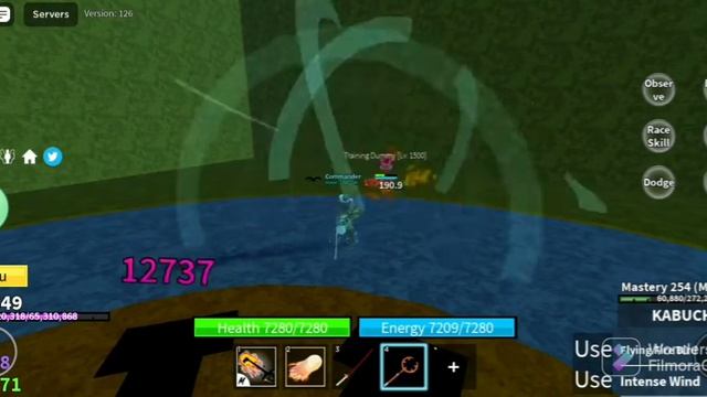 Dough V1 and V2 + Death Step + Rengoku + Kabucha combo (Not that good) смотреть онлайн