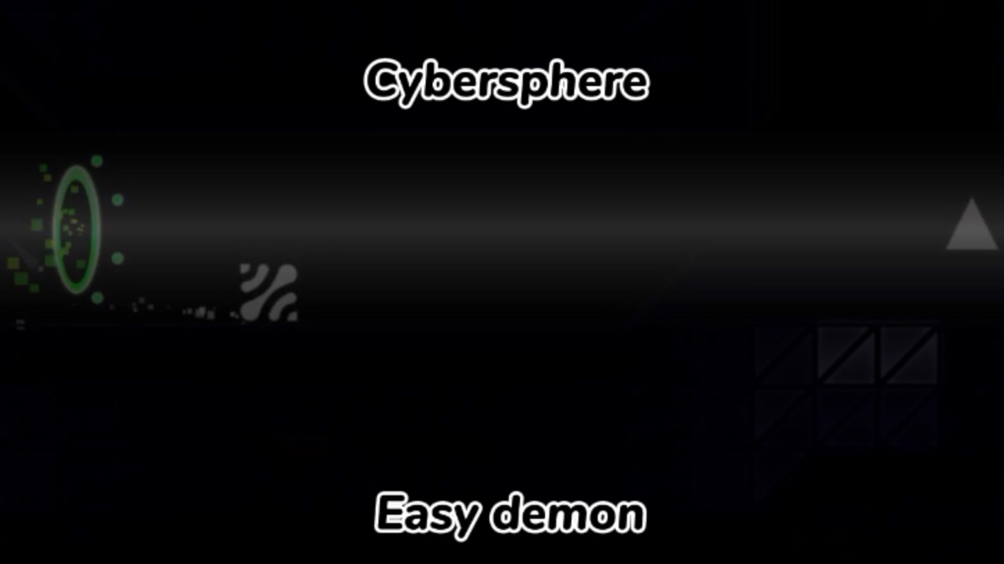 Cybersphere by Atlax|easy demon|geometry dash| смотреть онлайн