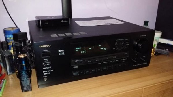 ONKYO TX-DS555 AND MISSION MV-4