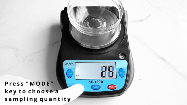 MOCCO Digital Analytical Balance Electronic Precision Lab Scale SF 400D PCS Piece Counting Function смотреть онлайн