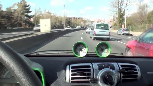 Test / Essai - Smart Electric Drive 2014 Part 3, Embouteillage, recharge, bilan... смотреть онлайн