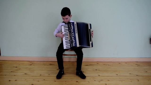 Сергуцкий Михаил, 8 лет, инструментальное исполнительство, "У зари у зореньки" смотреть онлайн