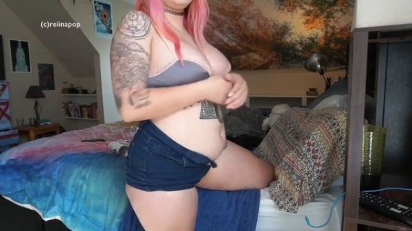 growing belly stuffing jian weight big big belly eating food,belly stuffing burped,bloat,big