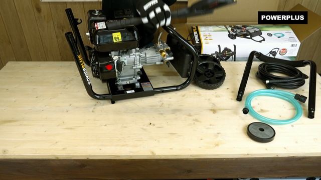 POWERPLUS - POWXG9009 Hogedrukreiniger Unboxing смотреть онлайн