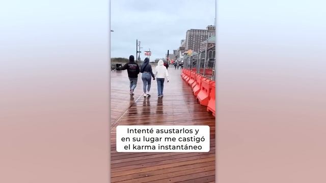KARMA INSTANTÁNEO CAPTADO POR LAS CÁMARAS